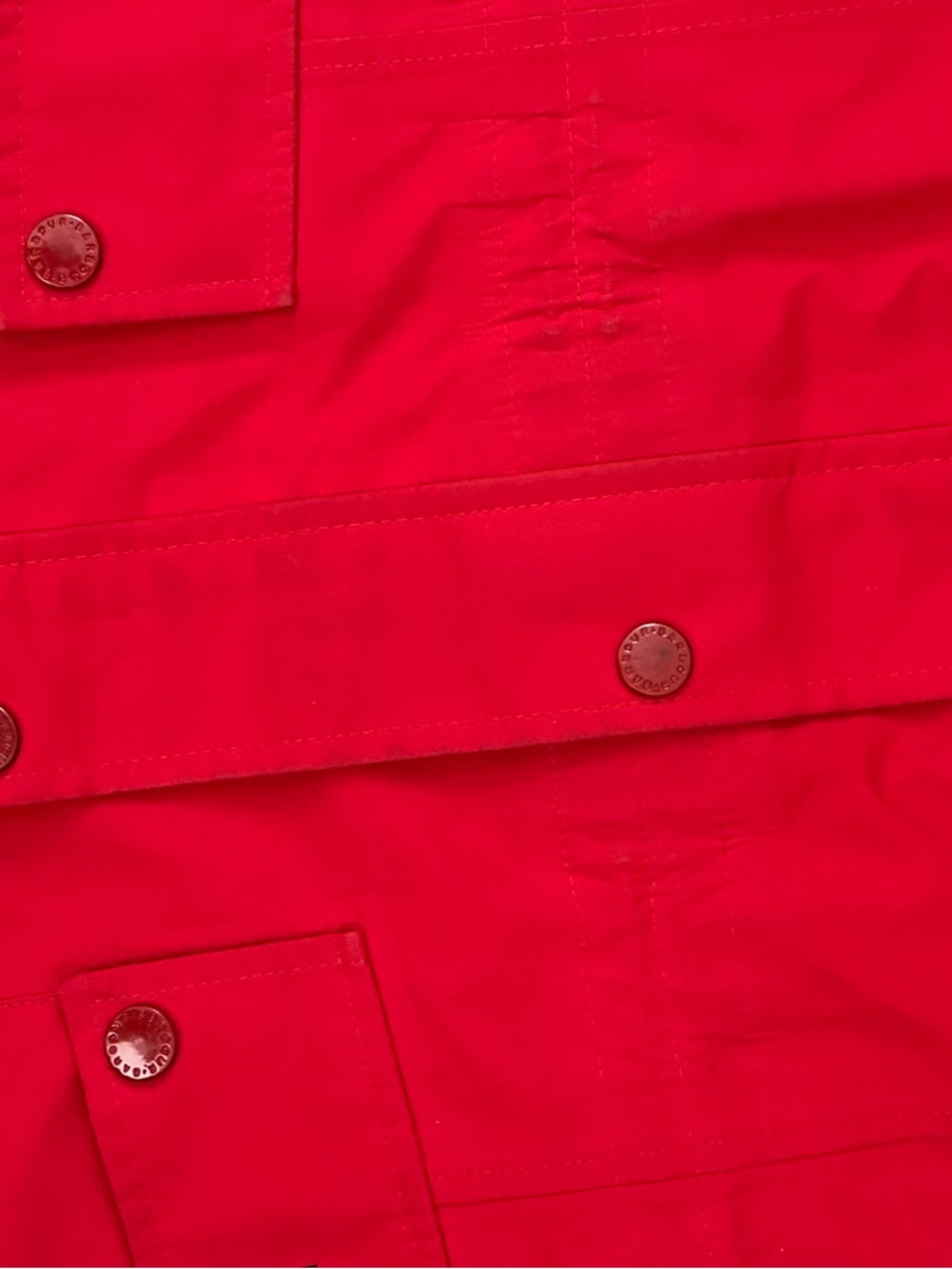 Barbour red rain coat - Picture 8 of 8